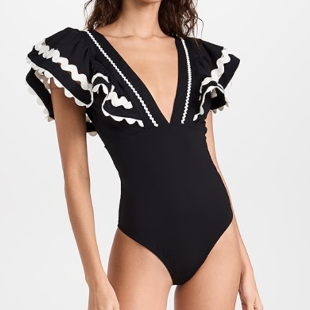 SEA NY
BLACK RIC RAC RYLEIGH ONE PIECE